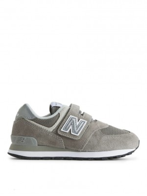 Trampki Arket New Balance 574 Little Kids Dziewczynka Szare | Polska HPMCE-0634