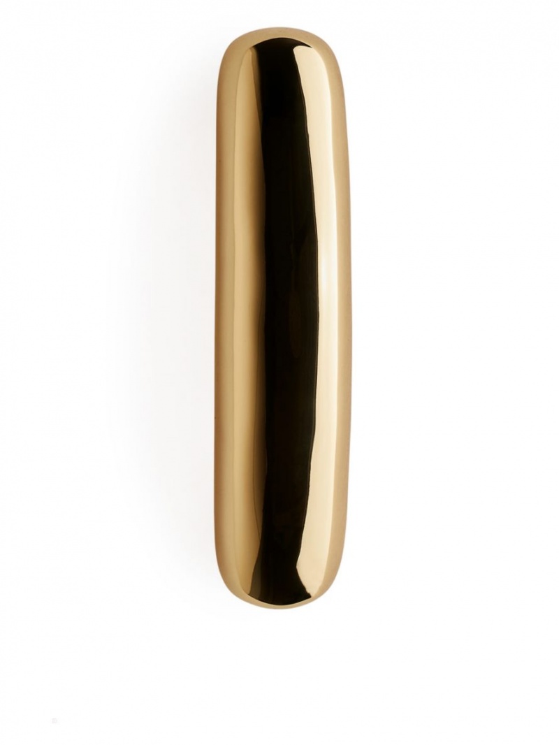 Akcesoria Do Włosów Arket Gold-Plated Hair Clip Damskie Złote | Polska BAYXU-8491