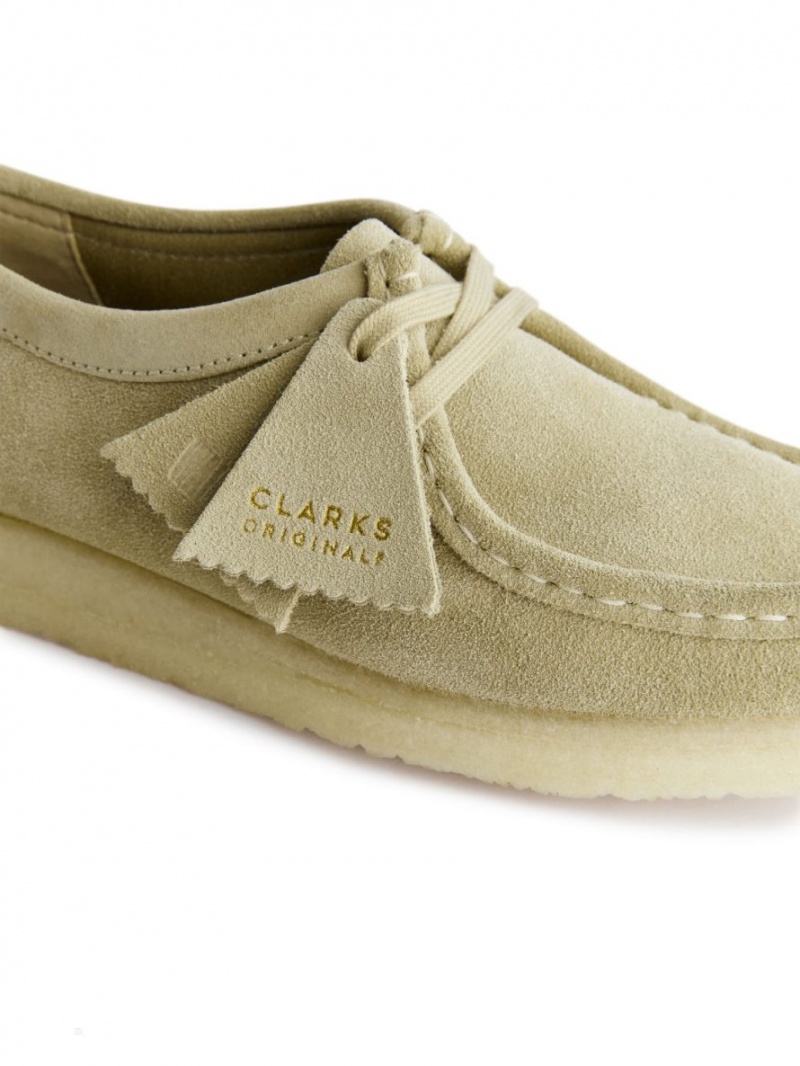 Buty Chukka Arket Clarks Wallabee Damskie Beżowe | Polska EZLKJ-0814