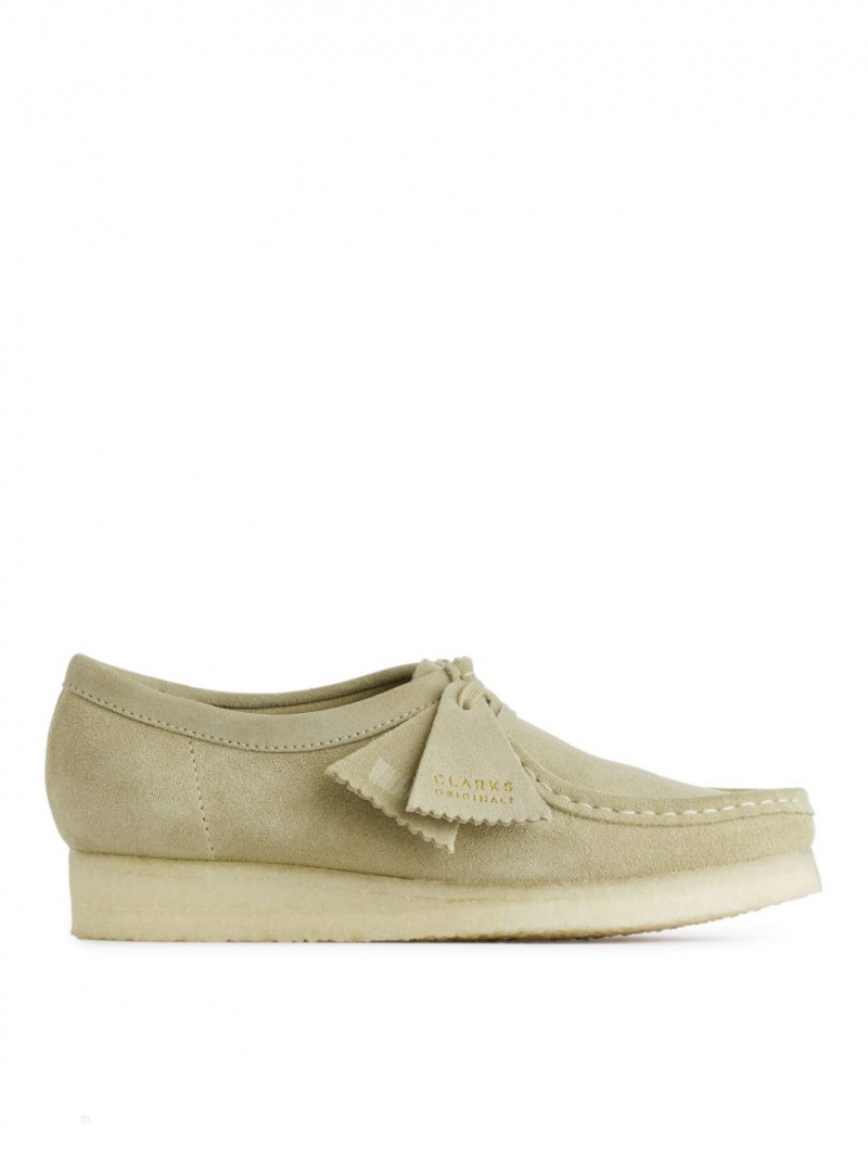 Buty Chukka Arket Clarks Wallabee Męskie Beżowe | Polska TKGDM-2381