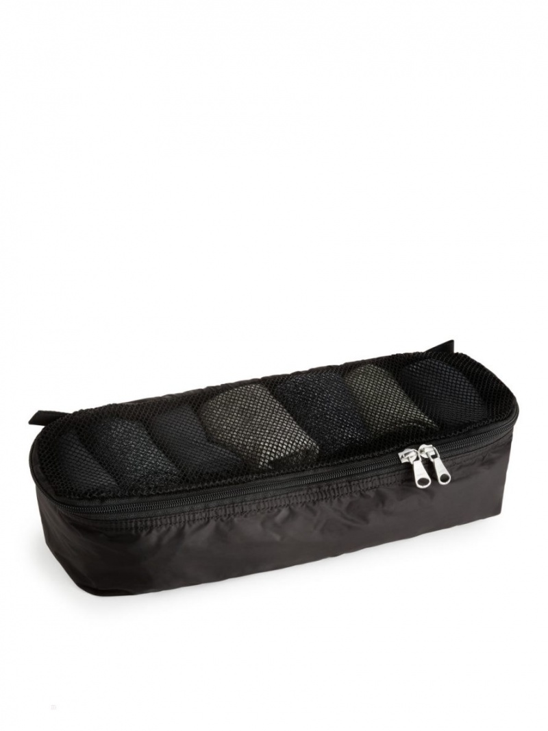 Kosmetyczki Arket Small Garment Case Męskie Czarne | Polska AUTYJ-4708