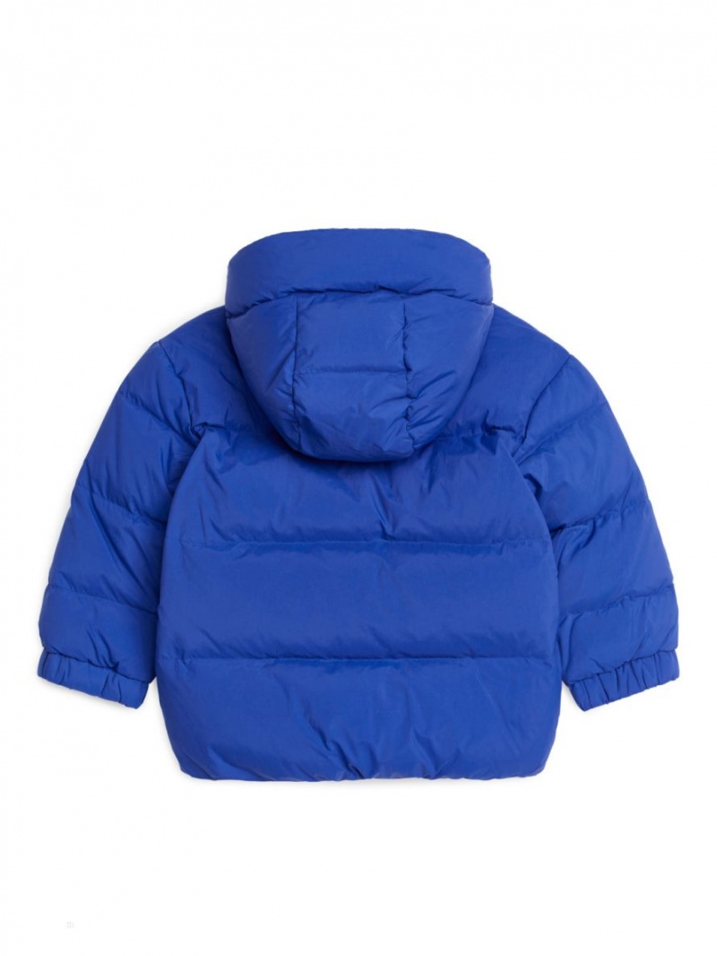 Kurtka Arket Down Puffer Dziewczynka Niebieskie | Polska TCFDM-4703