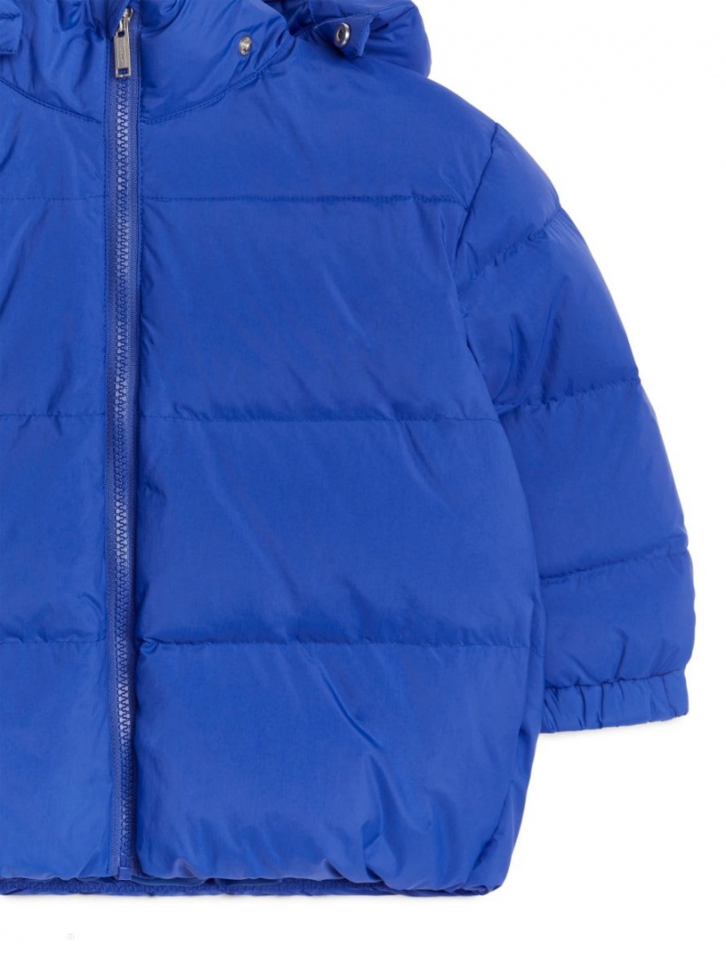 Kurtka Arket Down Puffer Dziewczynka Niebieskie | Polska TCFDM-4703