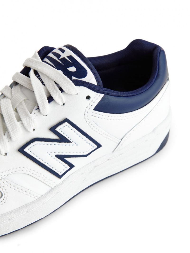 Trampki Arket New Balance 480 Unisex Damskie Białe Niebieskie | Polska UYZAQ-6032