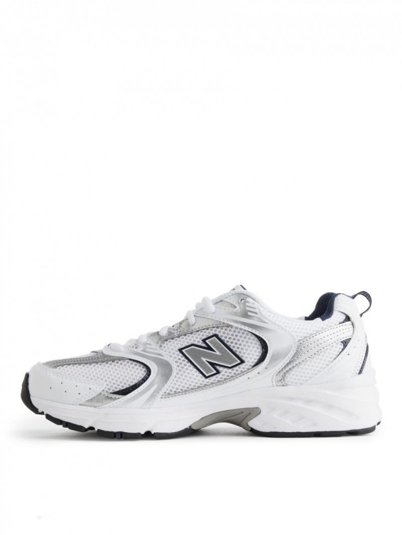 Trampki Arket New Balance 530 Damskie Białe Indygo | Polska PVRGO-6812