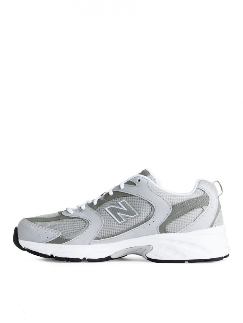 Trampki Arket New Balance 530 Męskie Szare Białe | Polska JWCFM-2576