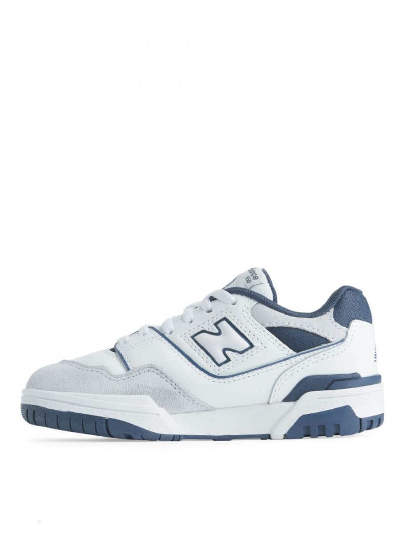 Trampki Arket New Balance 550 Youth Dziewczynka Białe | Polska OYMSJ-5623