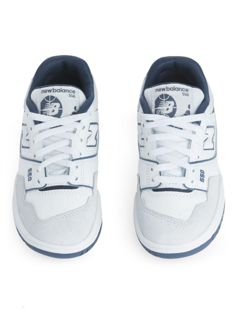 Trampki Arket New Balance 550 Youth Dziewczynka Białe | Polska OYMSJ-5623