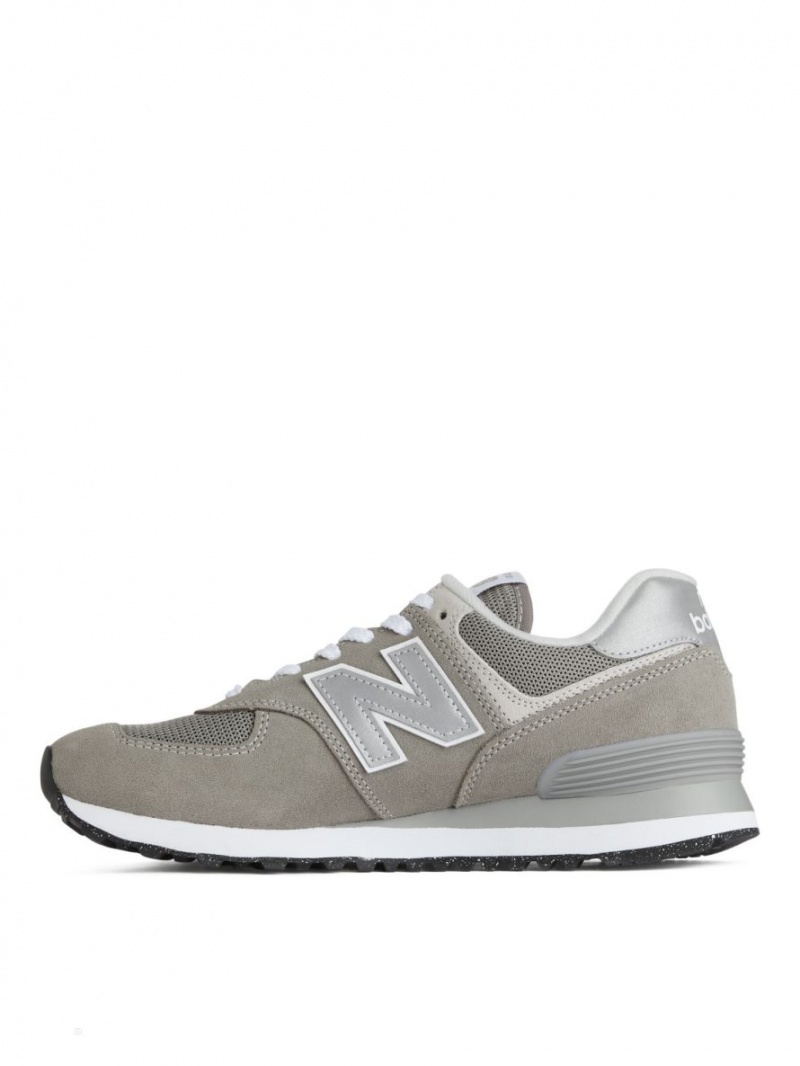 Trampki Arket New Balance 574 Damskie Zielone Szare | Polska UDIBQ-0287