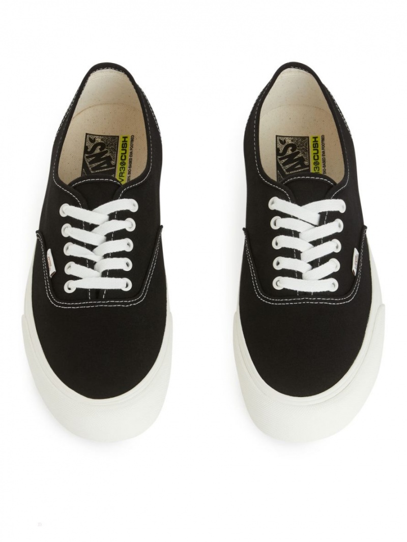 Trampki Arket Vans Authentic VR3 Męskie Czarne | Polska NZFLA-6973